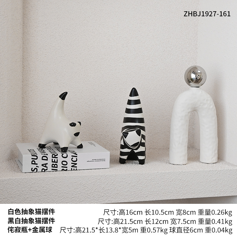 わびさびスタイルの抽象的な芸術的なソフト装飾品モダンなリビングルームのテレビキャビネットワインキャビネットニッチホームインテリア卸売|undefined