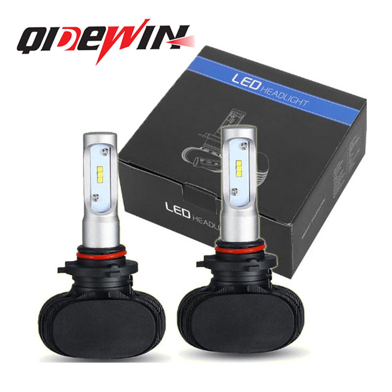 S1汽车led大灯无风扇h4远近一体车灯 摩托车灯改装配件汽车大灯