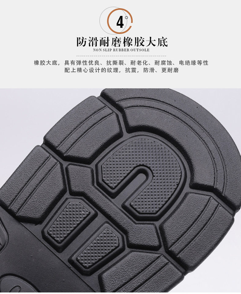 Giày da nam công sở da bò lớp đầu tiên, kiểu lười xỏ chân, mũi tròn, gót thấp 1–3 cm — CS8815 Màu nâu, CS8815 Màu đen chi tiết 12