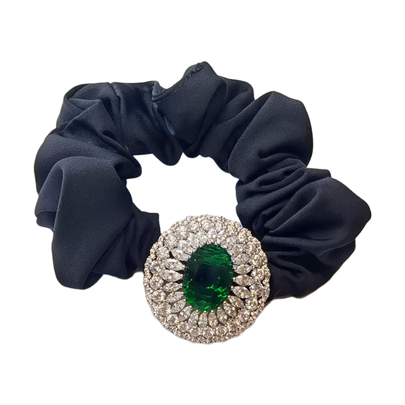 Elegante fermacoda vintage con strass accessorio capelli retrò_voghion.com