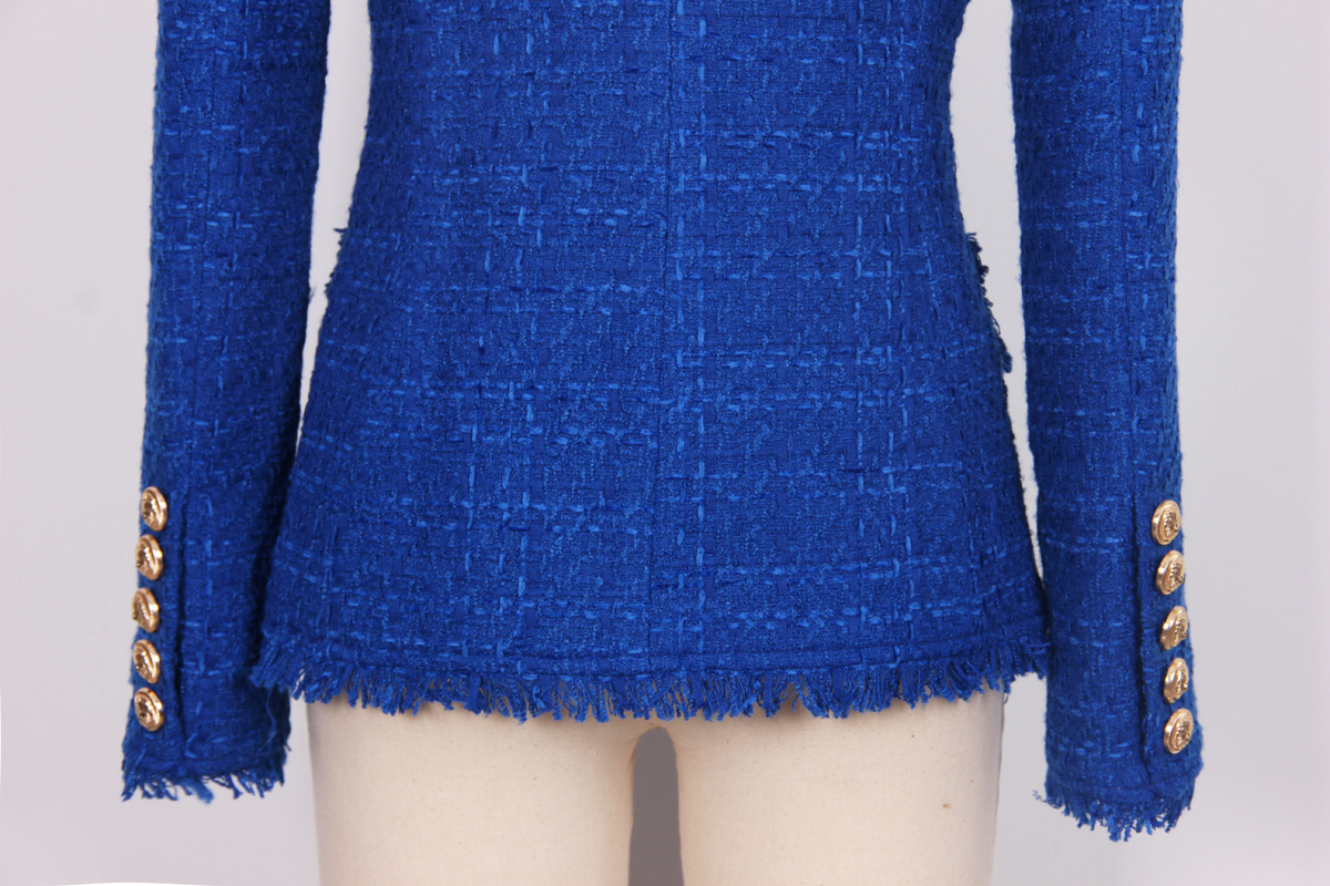 Classic Women's Suit Jacket - Elegant Tailored Blazer For Spring_voghion.com