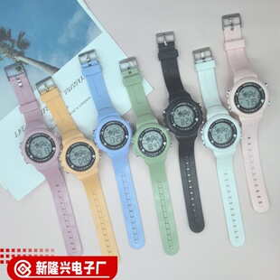 Year of the Dragon New Children's Watch Student Outdoor Sports Watch Multi-Functional Luminous Alarm Clock Electronic Watch Large Dial