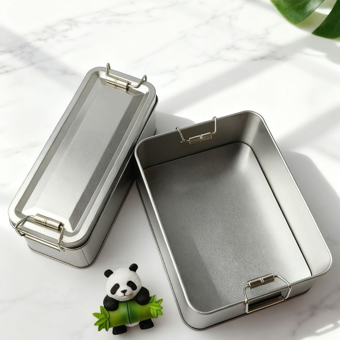 Caja de regalo de bodas caja de hierro de dulces de boda embalaje galletas tiramisu pasteles de fichaje piña caja de hierro impresión UV