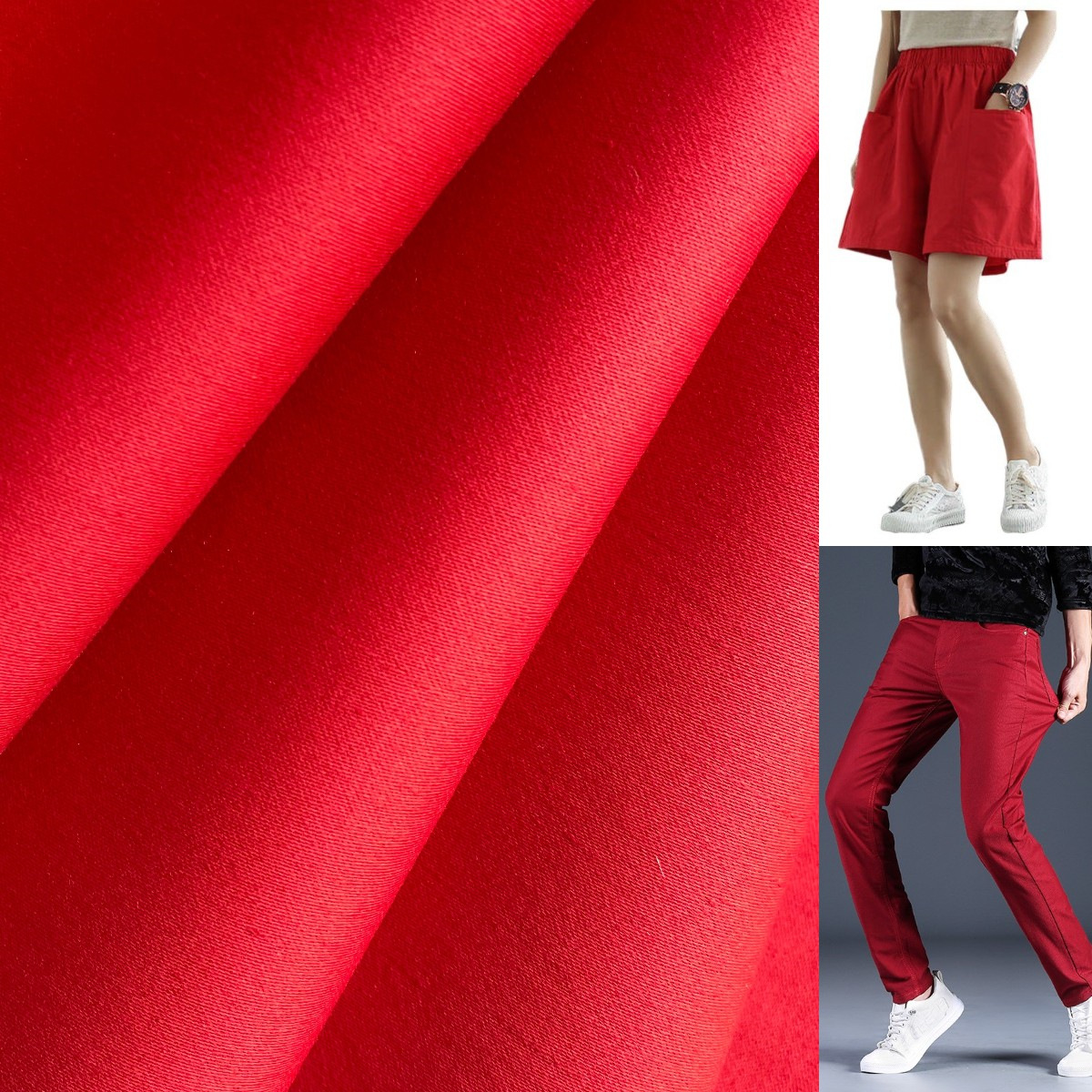 厂家直销 32S全棉弹力贡缎时装女性休闲服连衣裙休闲裤面料