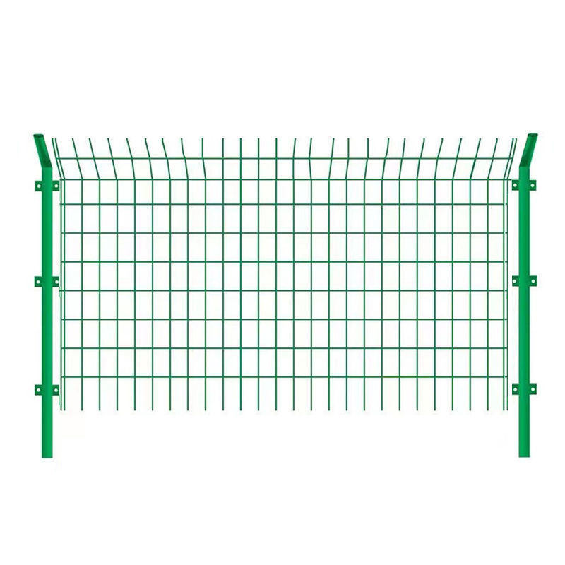 绿色双边丝护栏网高速公路河道安全防护网果园隔离网铁丝围栏网