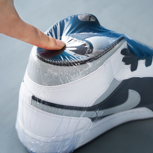 Household PVC heat shrink film, shoe moisture-proof heat shrinkable plastic film wholesale, travel cosmetic heat-formed sealed bag