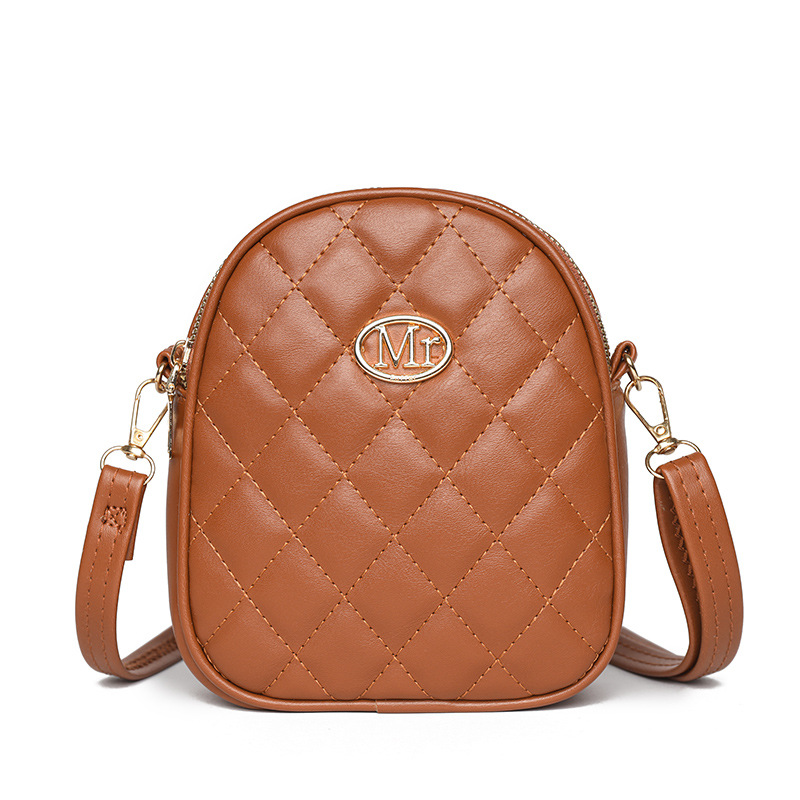 Portafogli per telefono in pelle PU leggera per donna Mini borse a tracolla anti-acqua Borse a tracolla alla moda Piccole borse per cellulari Portafogli_voghion.com