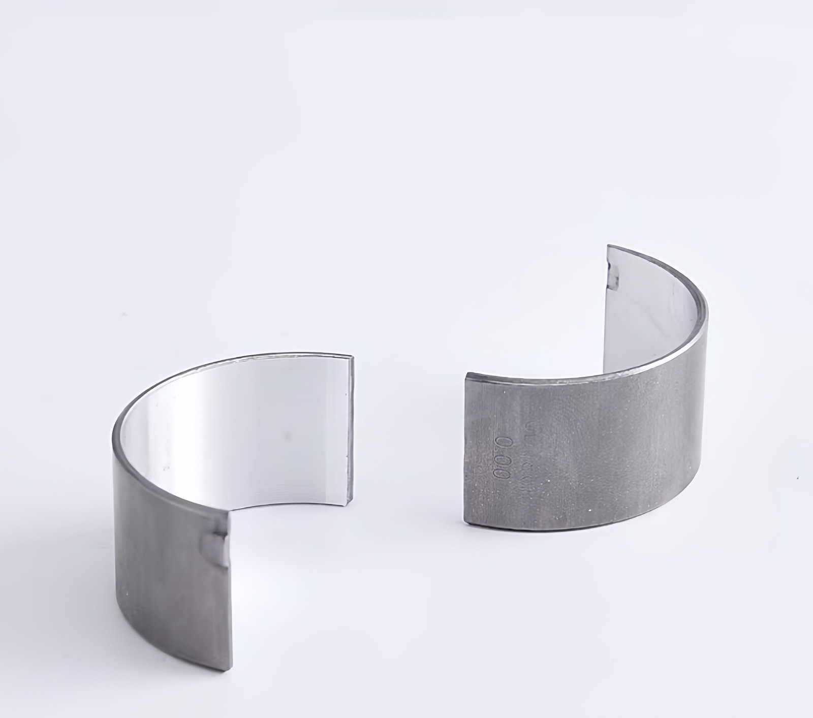 Single-cylinder air-cooled diesel engine connecting rod bearing parts, stainless steel integrated 170F high-tin bearing for single-cylinder diesel engine