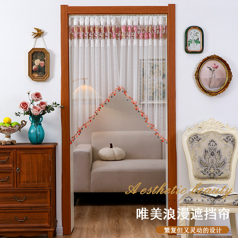 New Style Lace Bedroom Room Door Curtain Privacy Half Curtain Entrance Partition Curtain Shade Curtain Gauze Curtain Bathroom Half Curtain New Style Lace Bedroom Room Door Curtain Privacy Half Curtain Entrance Partition Curtain Shade Curtain Gauze Curtain Bathroom Half Curtain