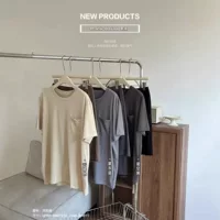 Msusu хлопчатобумажный Su Su Summer Wind Kit Летний новый прохладный сплошной цвет свободный удобный шорты с короткими рукавами можно носить на улице