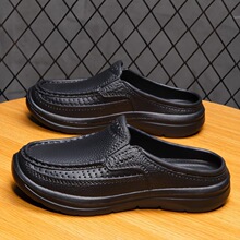 I 37388 Leather Kitchen Slippers ����������Ь �羳ŷ��