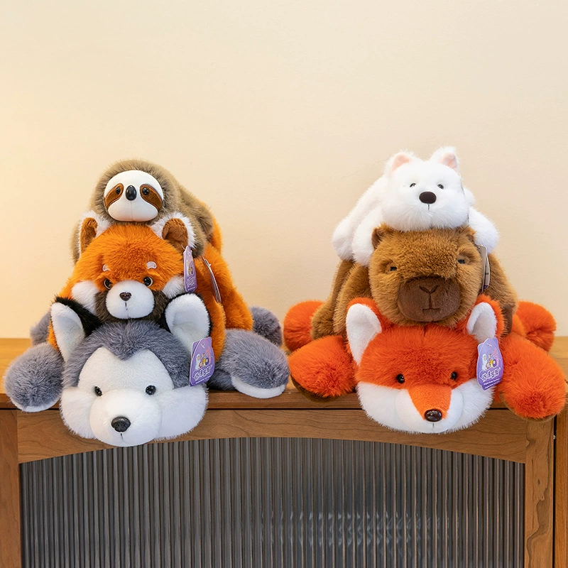 Коллекция животных серии куклы хаски детские умиротворенные куклы плюшевые игрушки для девочек милые лисы тряпичные куклы