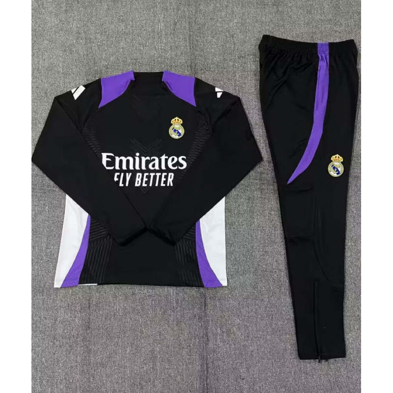 Jugadores fanáticos trajes de entrenamiento de mangas largas Real Madrid trajes de adultos Barcelona Arsenal camiseta de medio tracción Manchester City Juve image 10