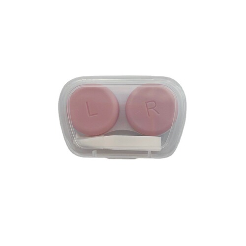 Japanese small fresh contact lens box portable contact lens box small and cute ins salt companion storage box