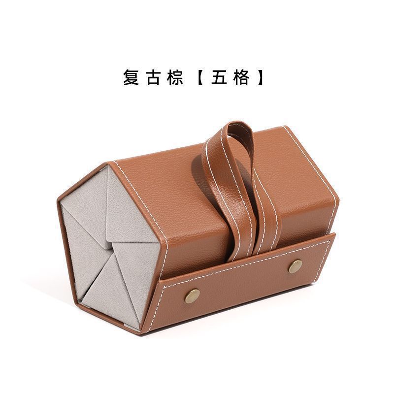 眼镜收纳盒多格太阳镜盒女款折叠便携高级感抗压墨镜眼镜盒男高档|undefined