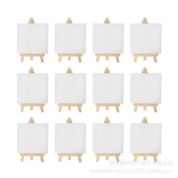 DIY Painting Stand Oil Painting Board Primary School Students Graffiti Coloring Board Hand-Painted Stand Easel Solid Wood Picture Frame Wooden