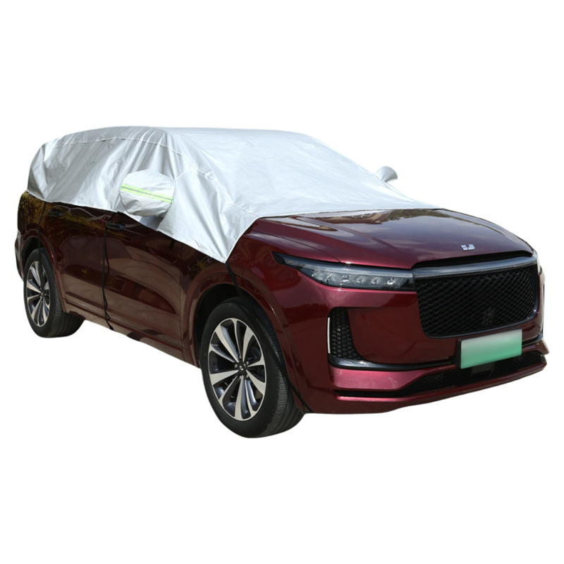 Car Half Cover, Car Cover, Sunshade, Dustproof, Sun Protection, Heat Insulation, Sunroof, Rain and Snow Protection, Half Body Front Shield, Frost Protection Thickened Cover