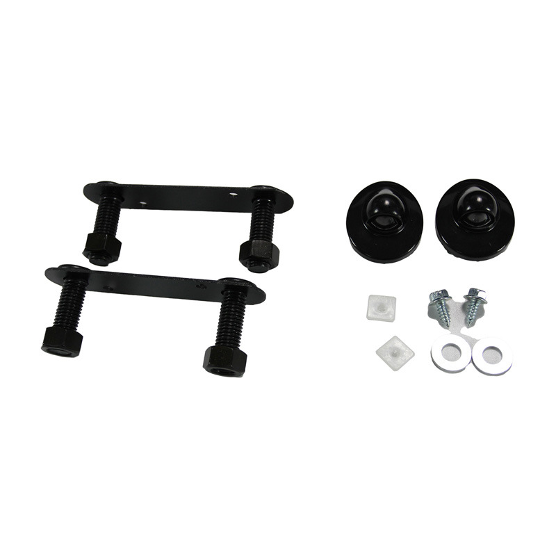 Adecuado para el parachoques trasero del Ford F-150 2009-2014, modelo original negro sin perforaciones.