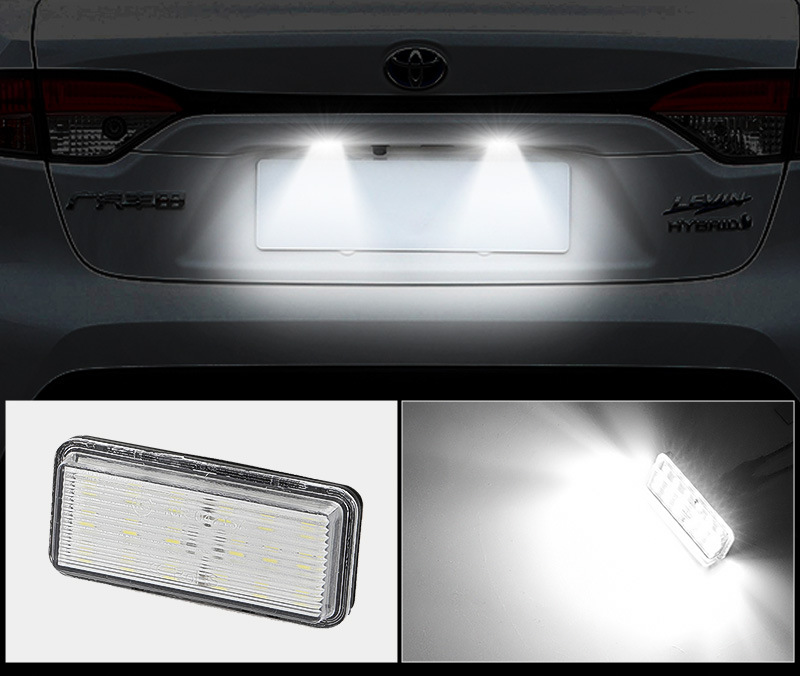 Applicable to Lexus LX470 LX570 GX470 Toyota Land Cruiser J100 J120 rear license plate light