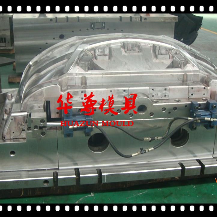 大型汽车保险杠模具  塑料注塑汽车件模具 模具加工