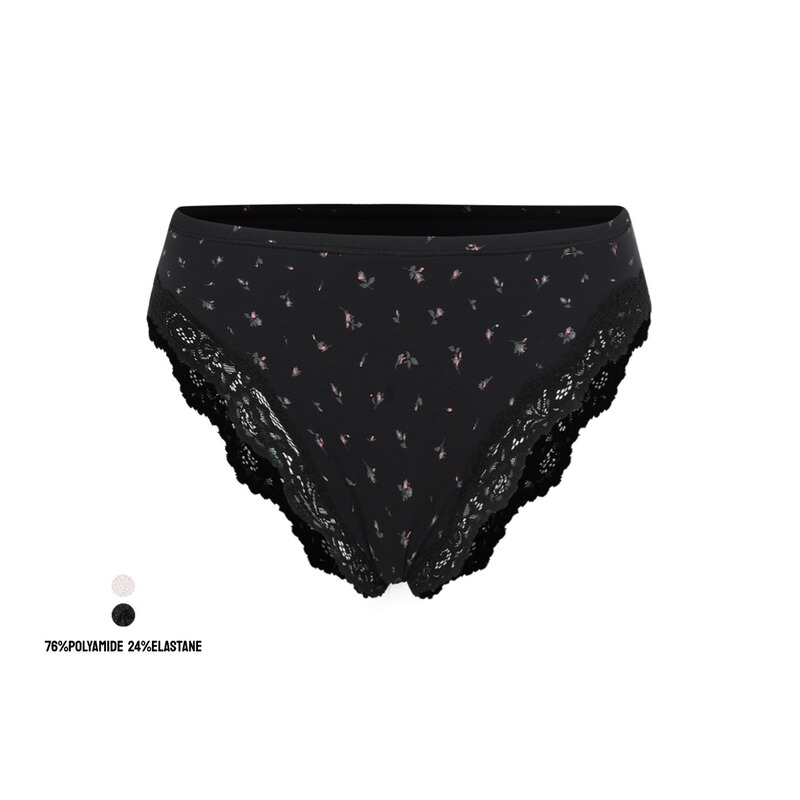 Lace Tanga Sexy Lace-Trimmed Triangle Thong, Skin-Friendly Girly Panties, Skim* Same Style Butt-Lifting