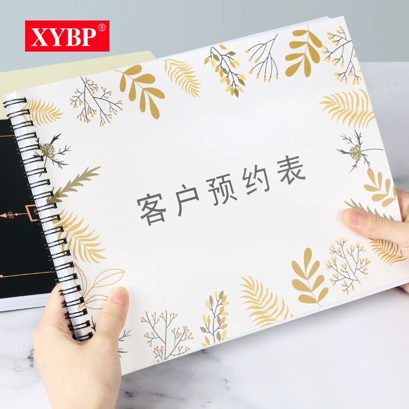 Ноутбук, книга для маникюра для ресниц, отрывной лист, для салонов красоты