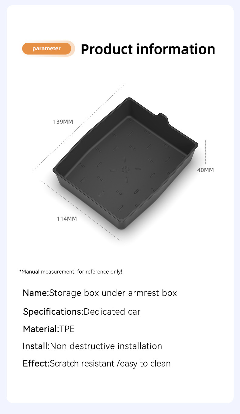 Suitable for 26 Models of Mazda Cx-5 Armrest Box Storage Box Mazda Car Storage Box Interior Accessories
