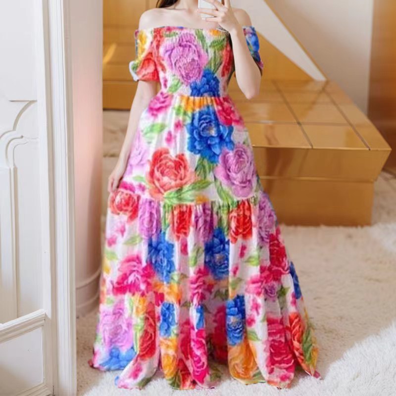 Women's Floral Maxi Dress