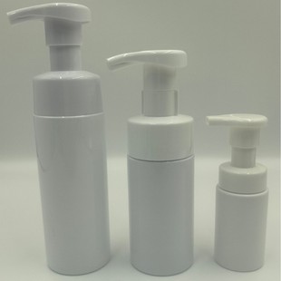 30/100/150ml Facial Cleansing Mousse Bottle Pet 30/43 Tooth Mouth Push Type Hand Sanitizer Foam Bottle Wholesale