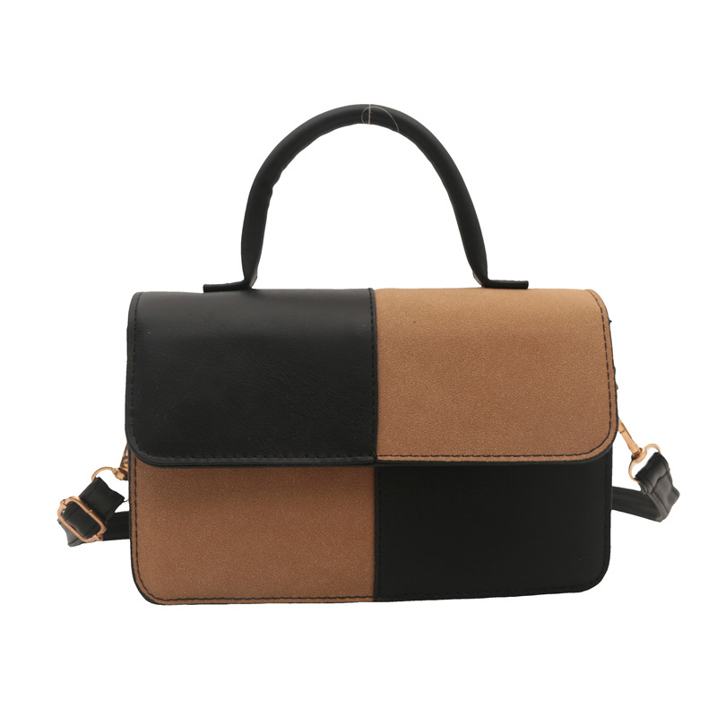 Costura moda textura dama bolso de cercanías 2024 nueva moda estilo occidental bolso de mensajero de un solo hombro pequeño bolso cuadrado marea