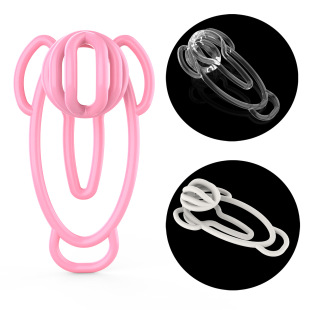 Three Generations fufu clip Chastity Lock Male Chastity Lock