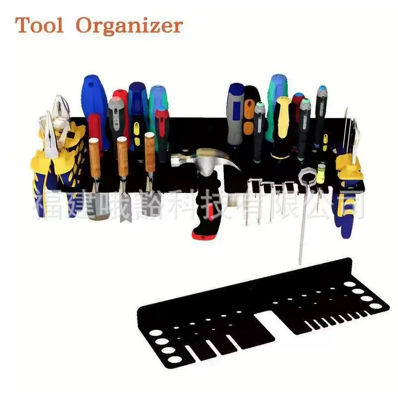 Настенная подставка для инструментов Подвесная доска Настенная подвесной инструмент для хранения инструментов отвертка вставка полки
