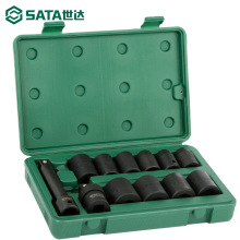 世达大飞风动套筒套装12.5mm套头组套1/2风炮气动扳手重型套筒头