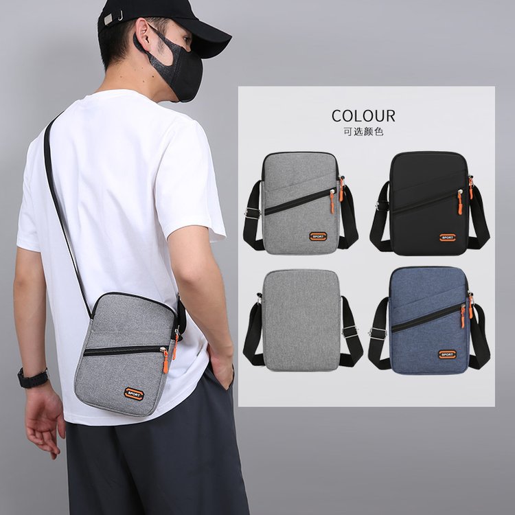 Bolso bandolera de un solo hombro para hombre