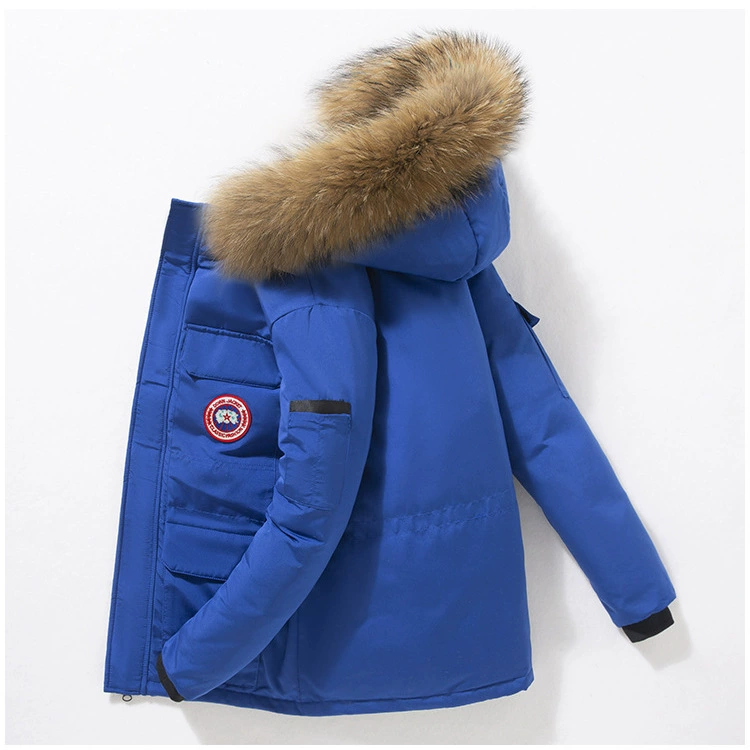 Новая европейская и американская трансграничная рабочая одежда, парные куртки, пуховики для мужчин и женщин, короткие зимние утолщенные пуховики для пар, зимние снежные заклинания