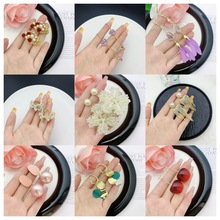 韩式超闪镶钻水晶花朵蝴蝶结耳环时尚轻奢高级感网红百搭流苏耳饰