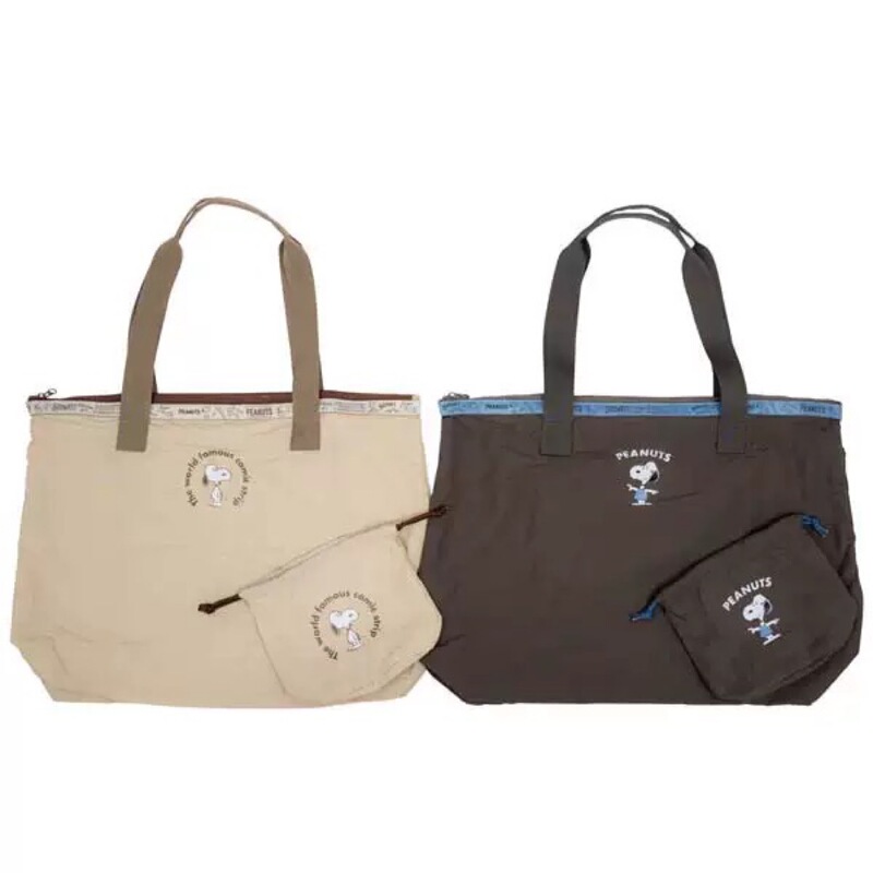 Ready-Made Japanese Puppy Large-Capacity Simple Folding Travel Storage Bag Can Be Hung on the Suitcase