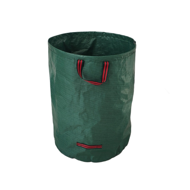 Bolsas de jardín en varios tamaños, bolsas tejidas con hojas, bolsas de almacenamiento de jardín impermeables de PP, bolsas para recoger basura, reutilizables. image 7