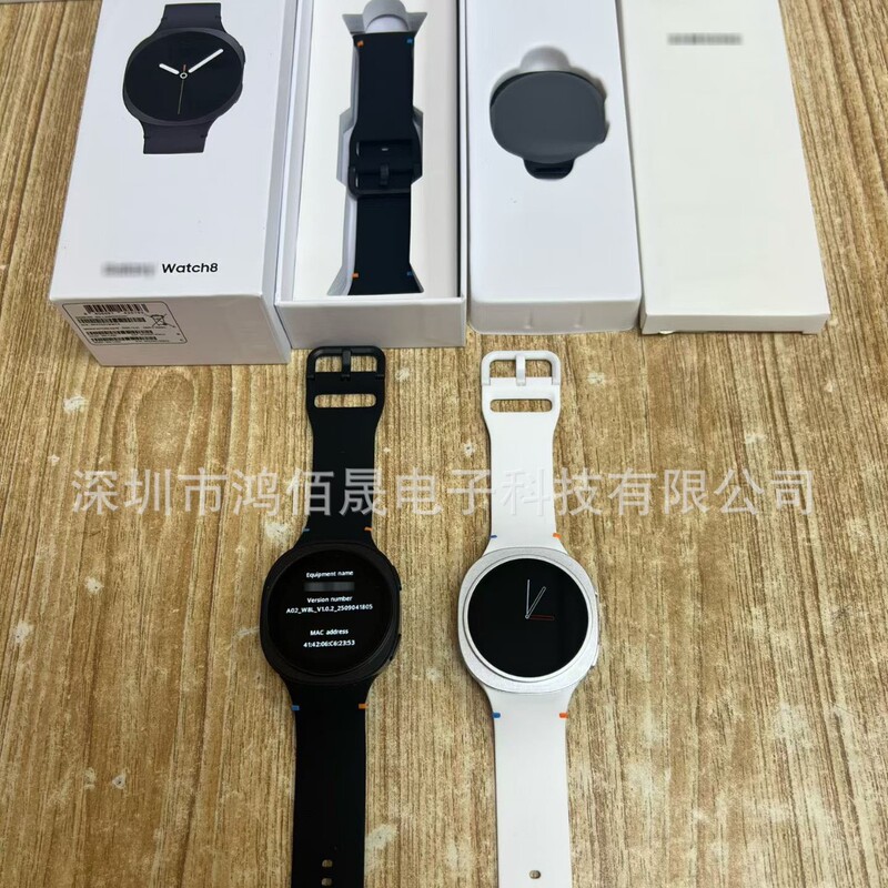 New Galaxy Watch8 Square Round Smart Watch 1:1 Boot Logo Bluetooth Call Smartwatch