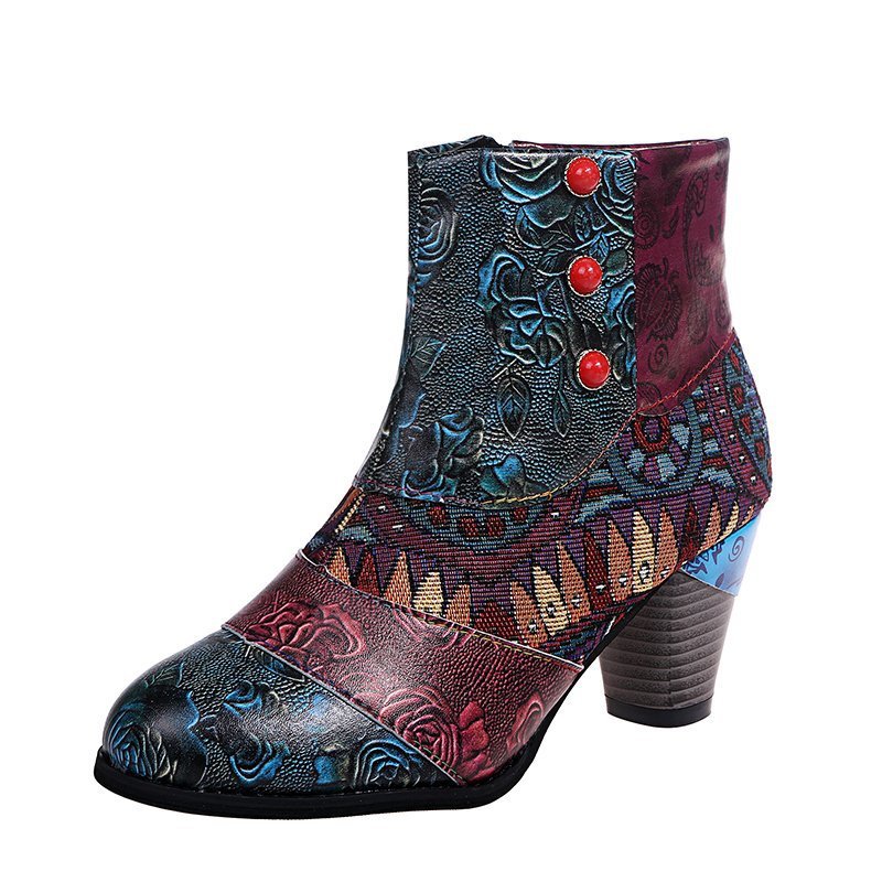 Men Rain Boots Faux Fur Suede Casual Elegant Low Heel Round Toe Square Toe Slip-On Zipper Office Boots Footgear_voghion.com