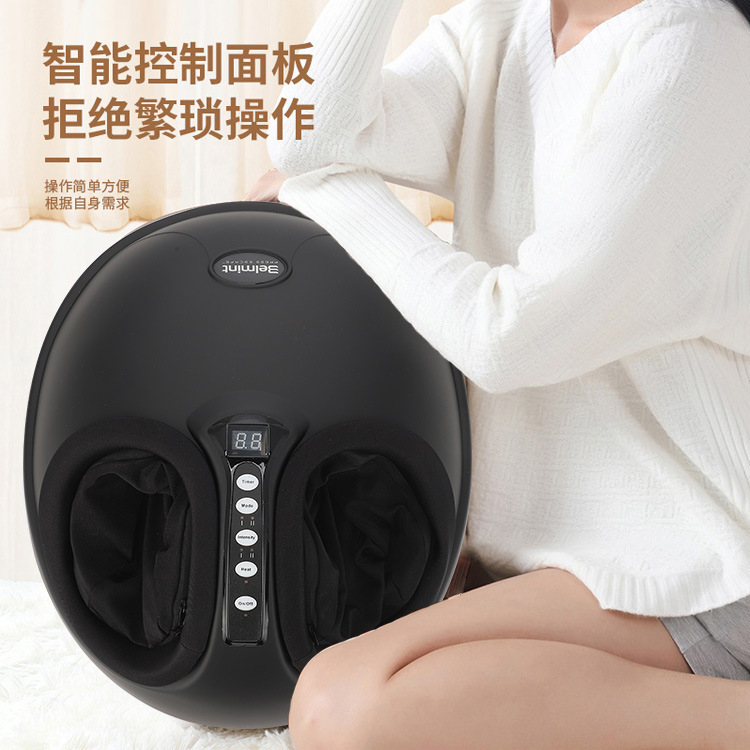跨境足部按摩器脚底穴位揉捏脚按摩机加热气囊美腿仪足底按摩器材|undefined