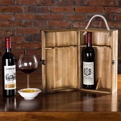Factory Customized Wooden Wine Box, Customized Logo Wine Wooden Box, Holiday Gift Collection Storage Wine Box
