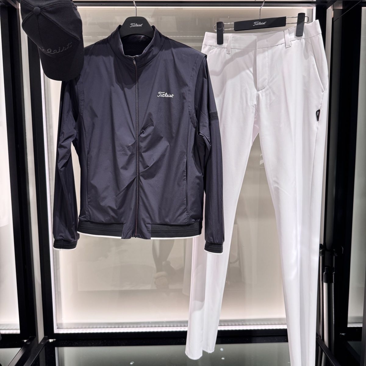 Golf Men's Pants Clothing Elastic Quick-Drying Pants Sports Outdoor Korean Style Slim Straight Pants Sun Protection