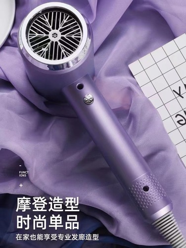 Superior Internet Celebrity Hair Dryer Household Appliances High-Power Hammer Blue Light Blow Dryer Gift Source Factory