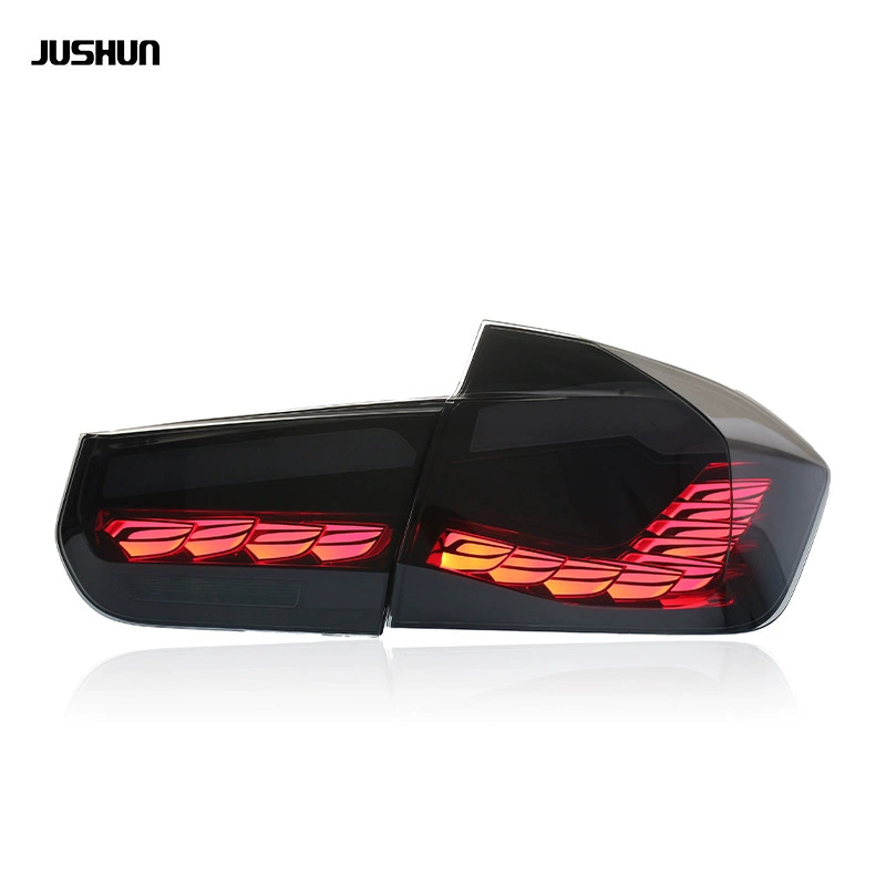[Подходит для rear 12-18 BMW 3 Series F30 задняя фара комплект тюнинг чешуя F35 LED ходовые огни поворотные огни]