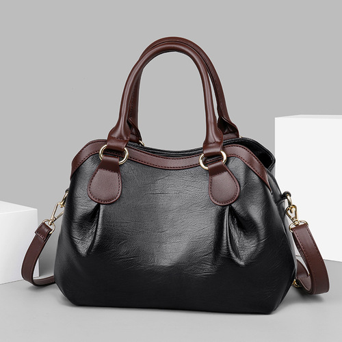 Bags  new cross-border bags retro multi-layer casual tote large capacity middle-aged women's bag crossbody handbag
