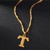 Accessory, necklace, pendant with letters, European style, wholesale