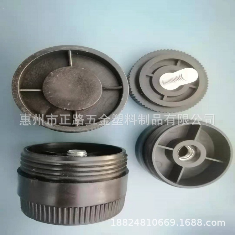 60MM圆形螺母塞 加厚螺母塞 塑料螺母塞 可调整管塞 螺母内塞