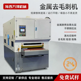 厂家定制全自动金属水磨砂带机 木工机械水磨砂光机 去毛刺砂光机