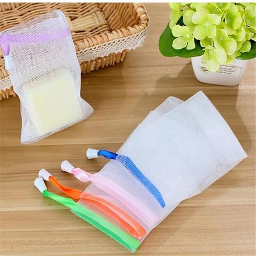 Foaming mesh face wash foamer facial cleanser special mesh bag soap extra large cleansing face shampoo cute thickened soap